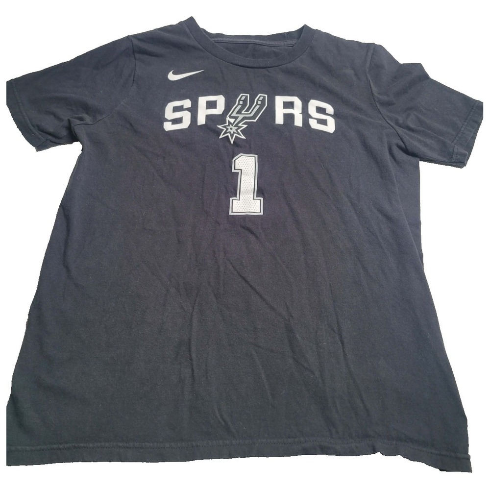 The Nike‎ Tee NBA San Antonio Spurs Wembanyama #1 Youth Large 14/16